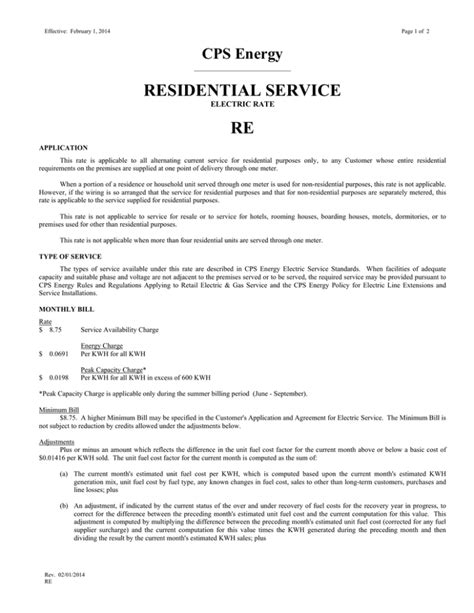 CPS Energy residential service application